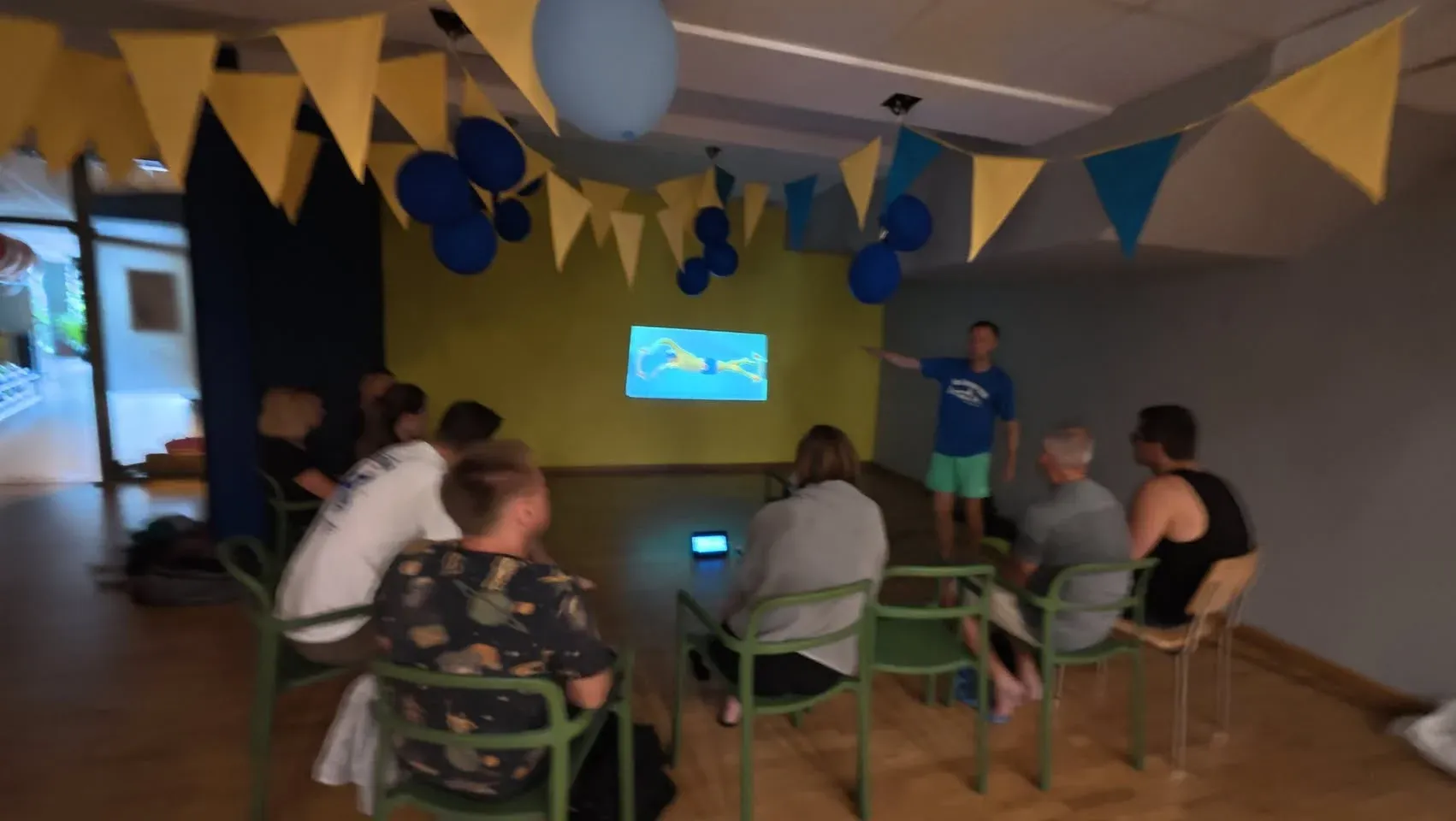 Group training session